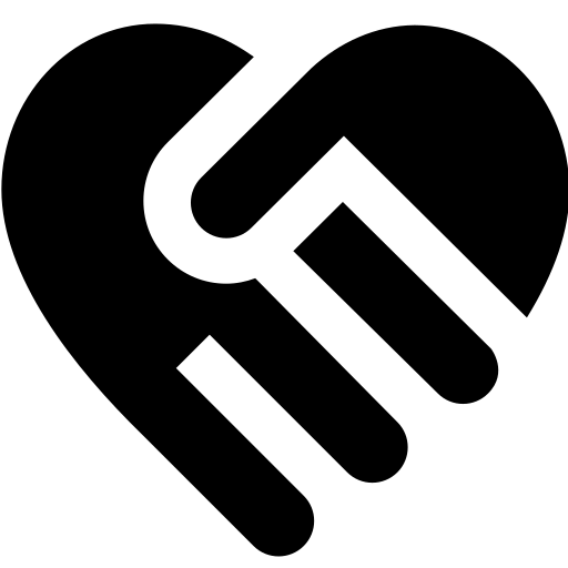 heart partner handshake
